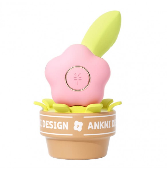 Ankni - Spring fafa Suction Vibrator (Chargeable - Green)